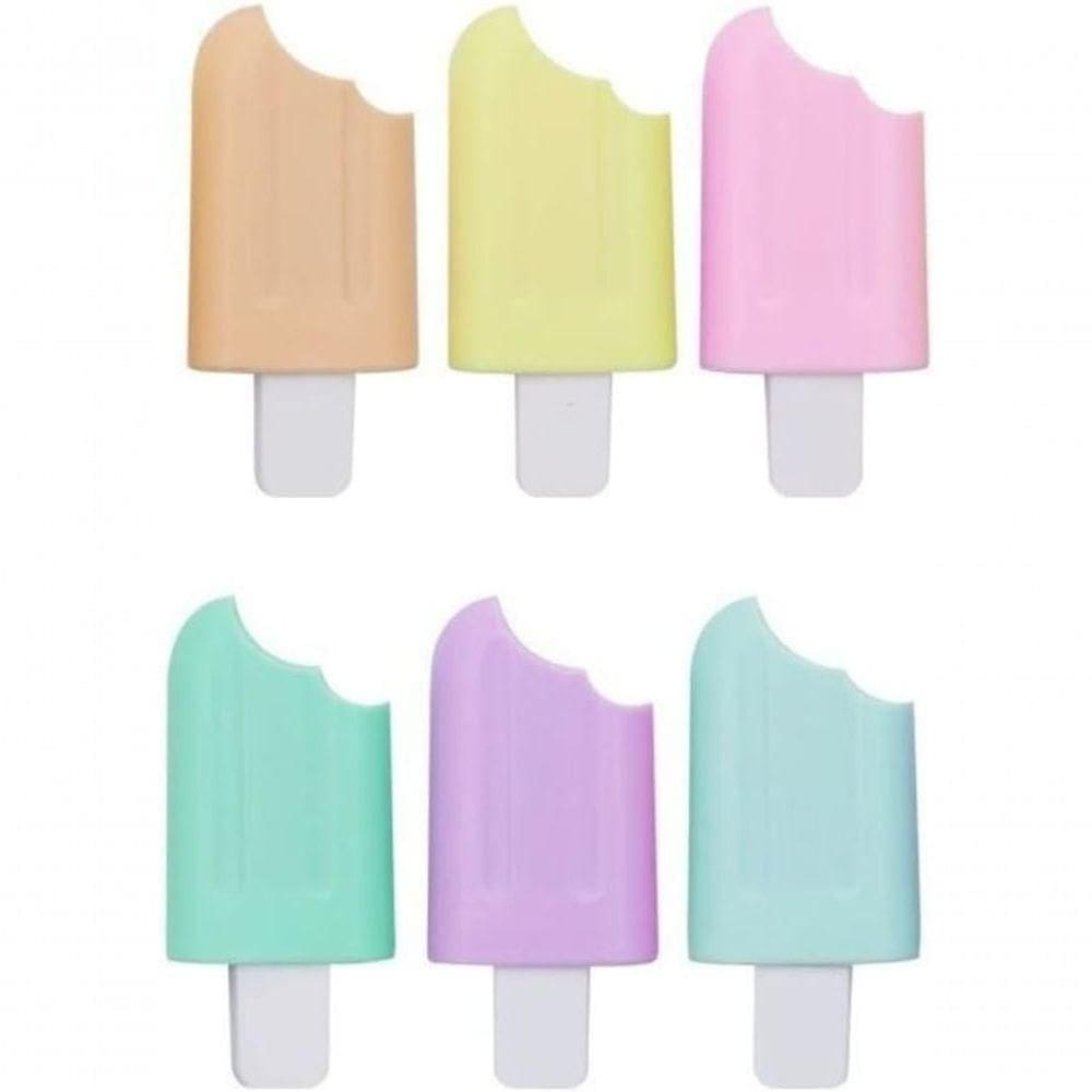 Caneta Marcadora Marca Texto Hidrocor Para Pintura De Arte Aquarela Material Escolar Modelo picolé