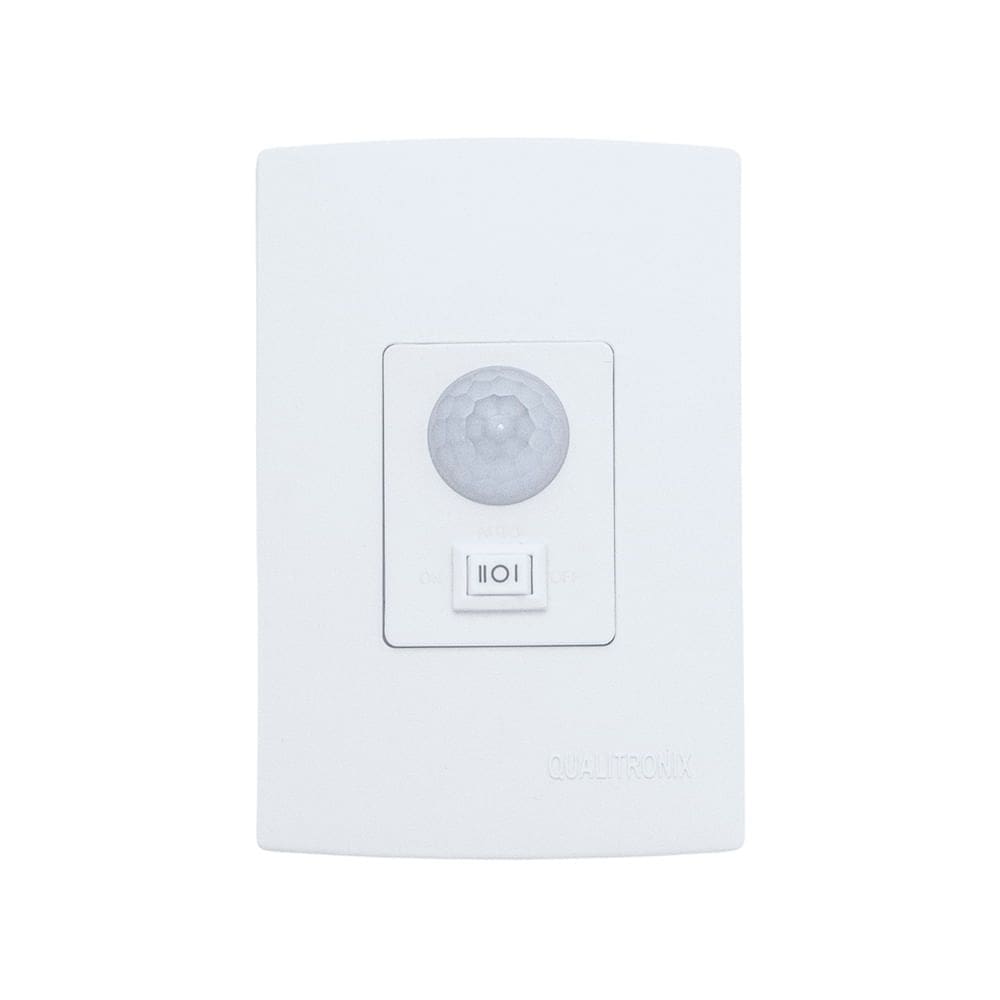 Sensor Presença Qualitron 180G Branco QI6MB