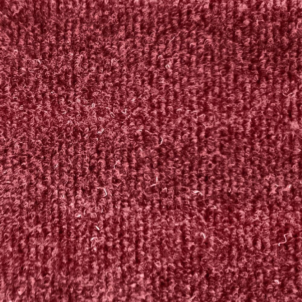 Carpete Forração Ecoloop Canelado Forro Ambiente Venda M2 Vermelho