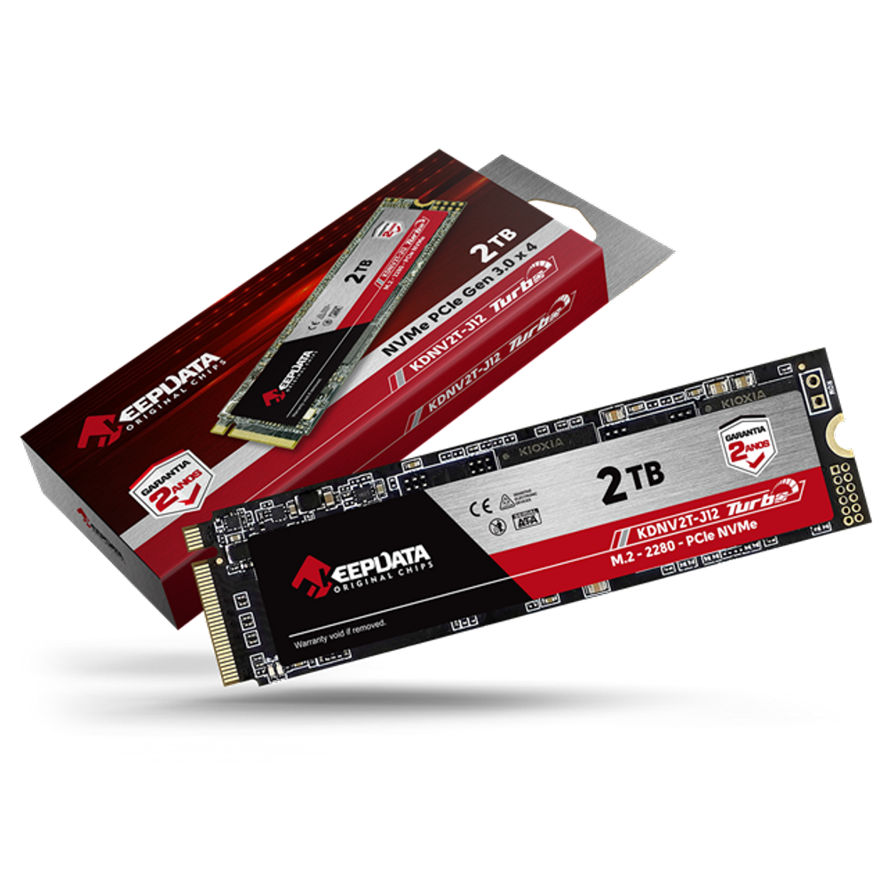 Ssd M.2 Keepdata Turbo 2tb / Nvme Pcie Gen3 - (kdnv2t-j12)