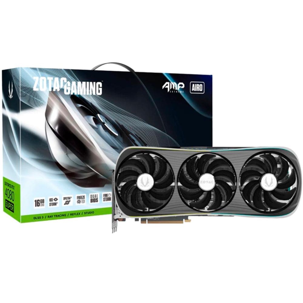 Placa de Vídeo Zotac Gaming AMP NVIDIA GeForce RTX 4080 16GB