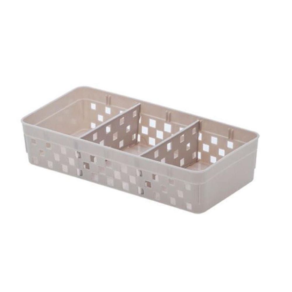 Cesto Organizador Com Divisórias Quadratta branco