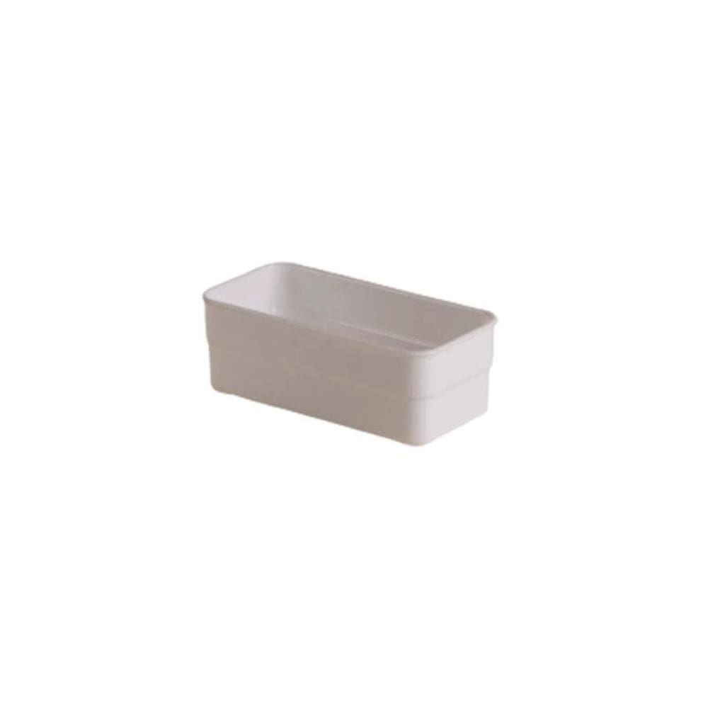 Organizador De Plastico Branco 15X7,5X5,2 Cm
