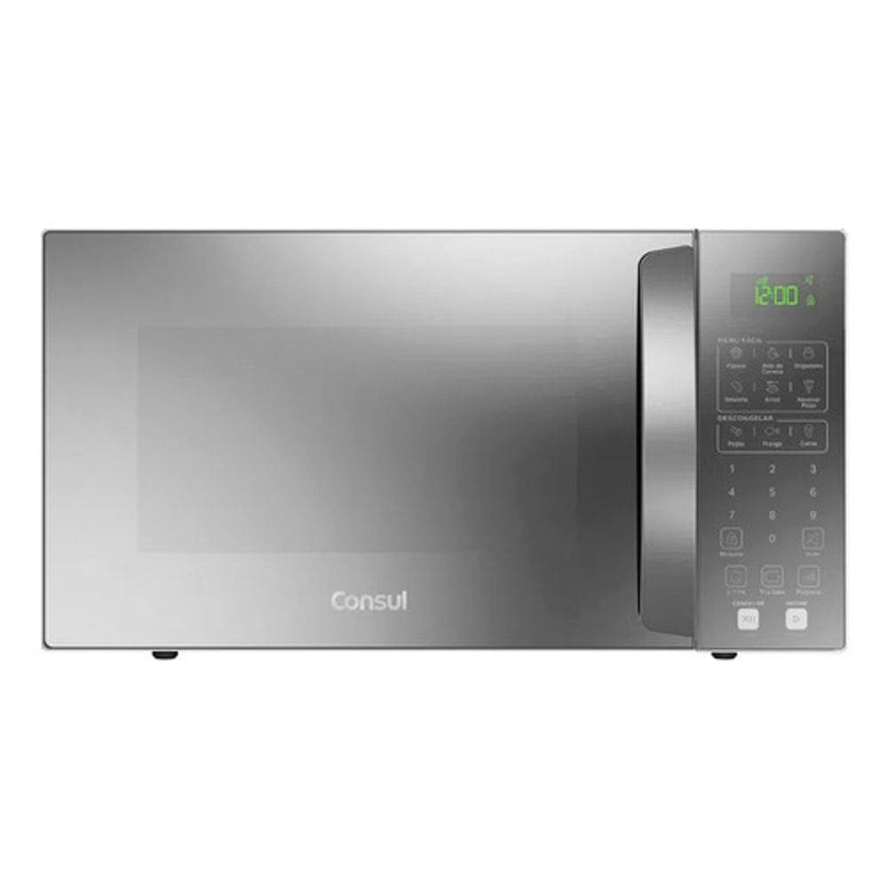 Microondas De Bancada 32l Espelhado 127v Inox - Consul
