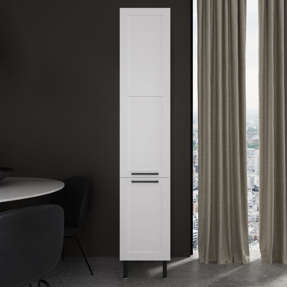 Armário de Cozinha Paneleiro 40cm 2 Portas 100% MDF Branco CZ3339