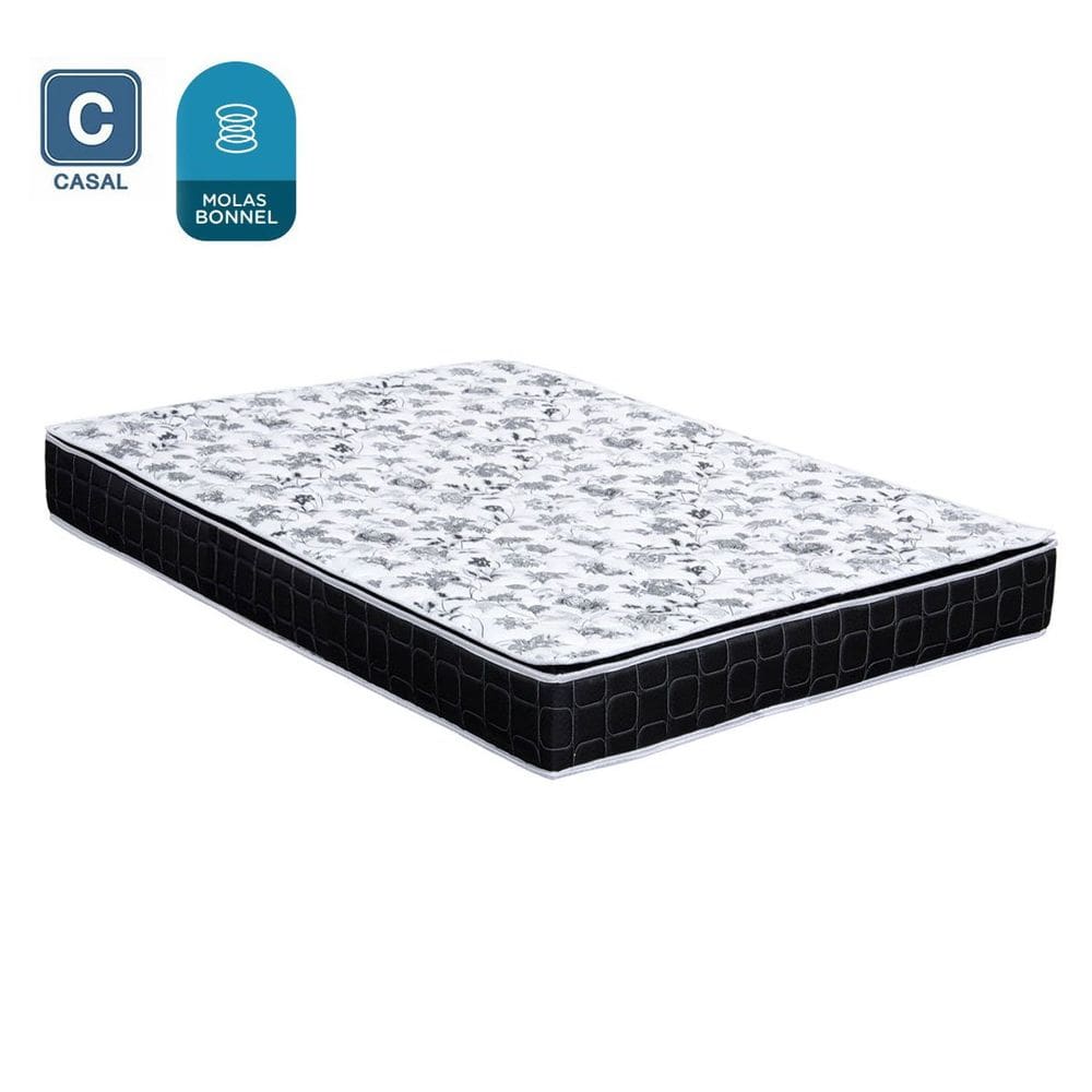 Colchão Casal Sp Móveis Mola Bonnel 138x188x22