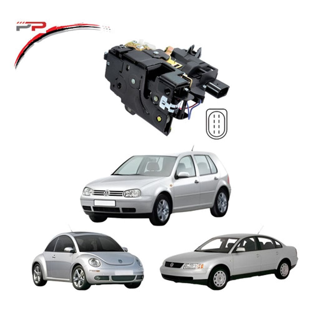 Fechadura Elétrica Porta Diant Esq Golf 98-13 Passat 96-00