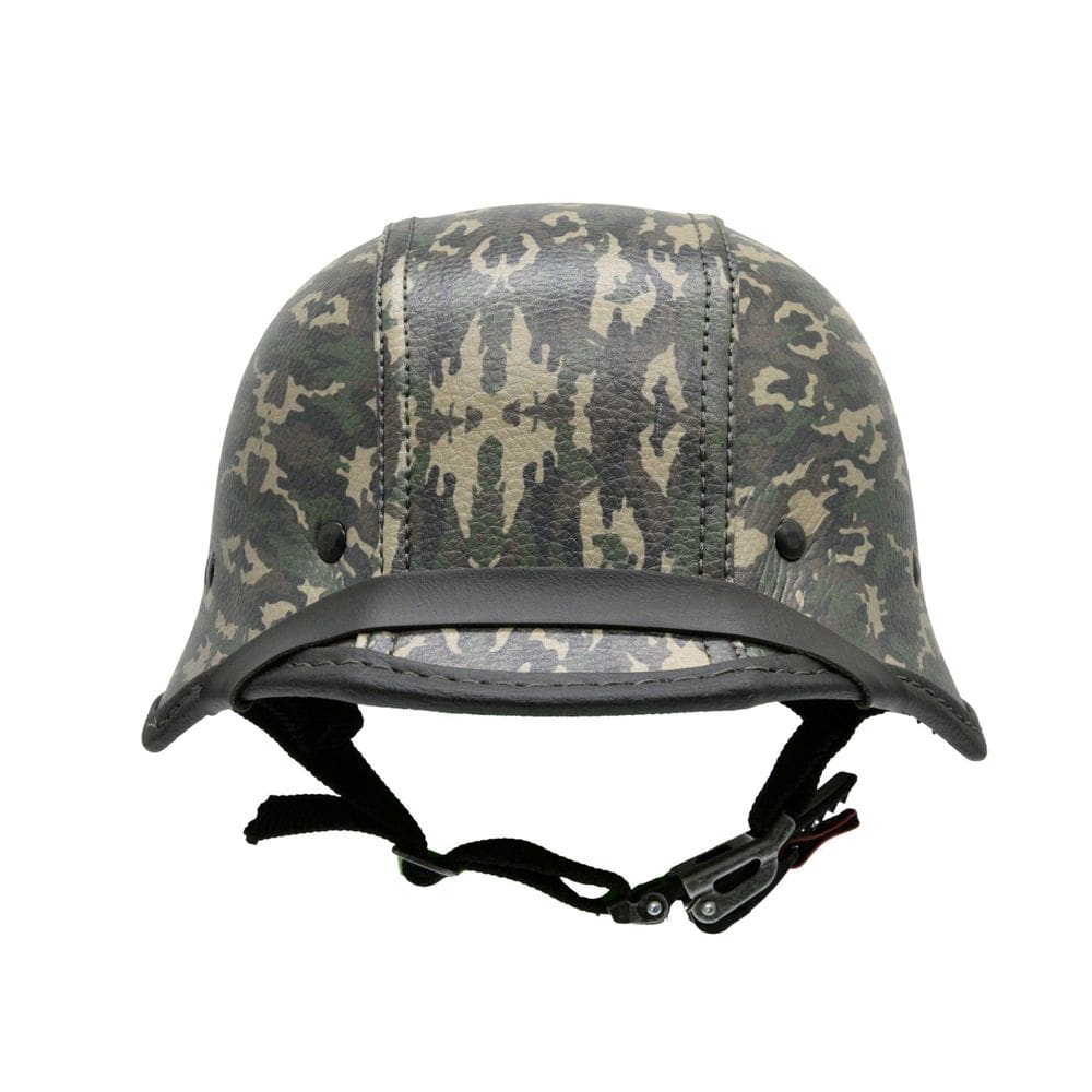 Capacete Br101 Alemão Camuflado Verde E Marrom Gg