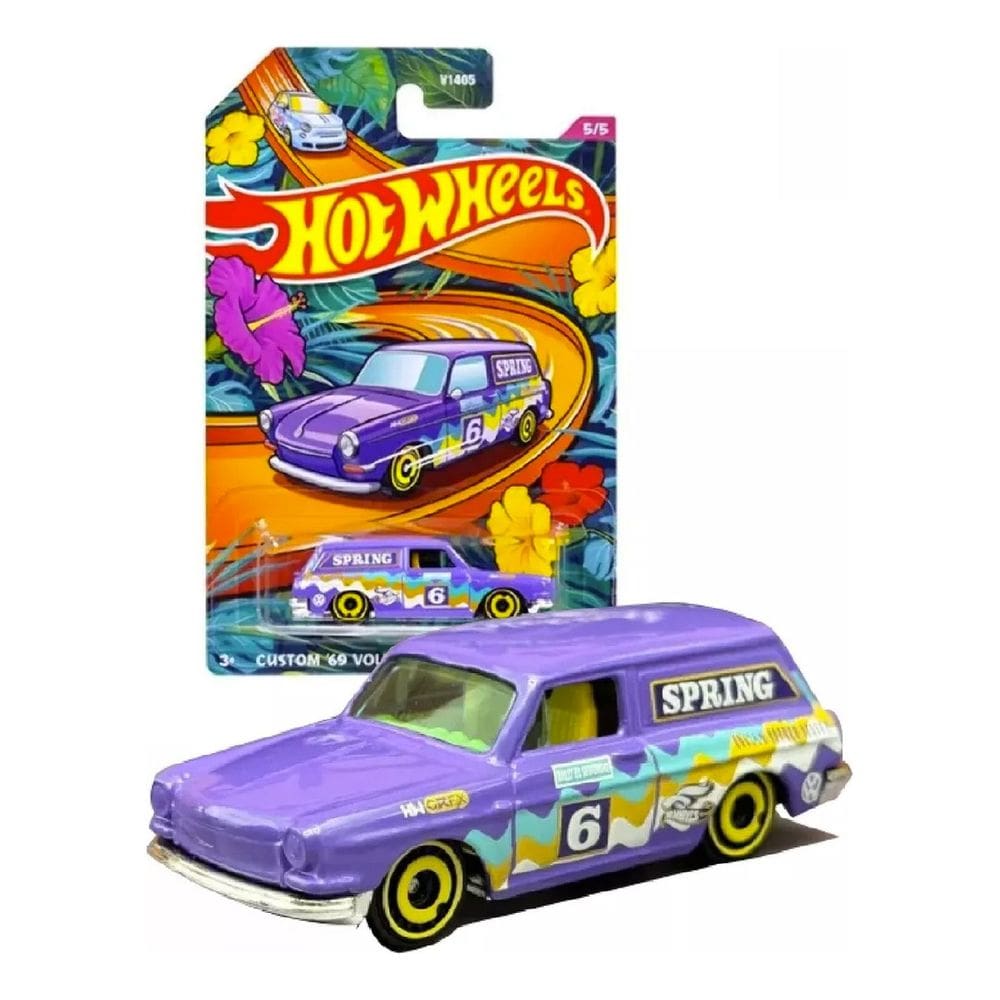 Hot Wheels Spring 5/5 1969 Volkswagen Squareback HVX24