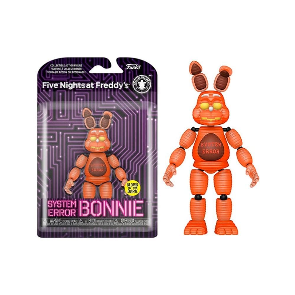 Boneco System Error Bonnie Figure Five Nights at Freddy`s