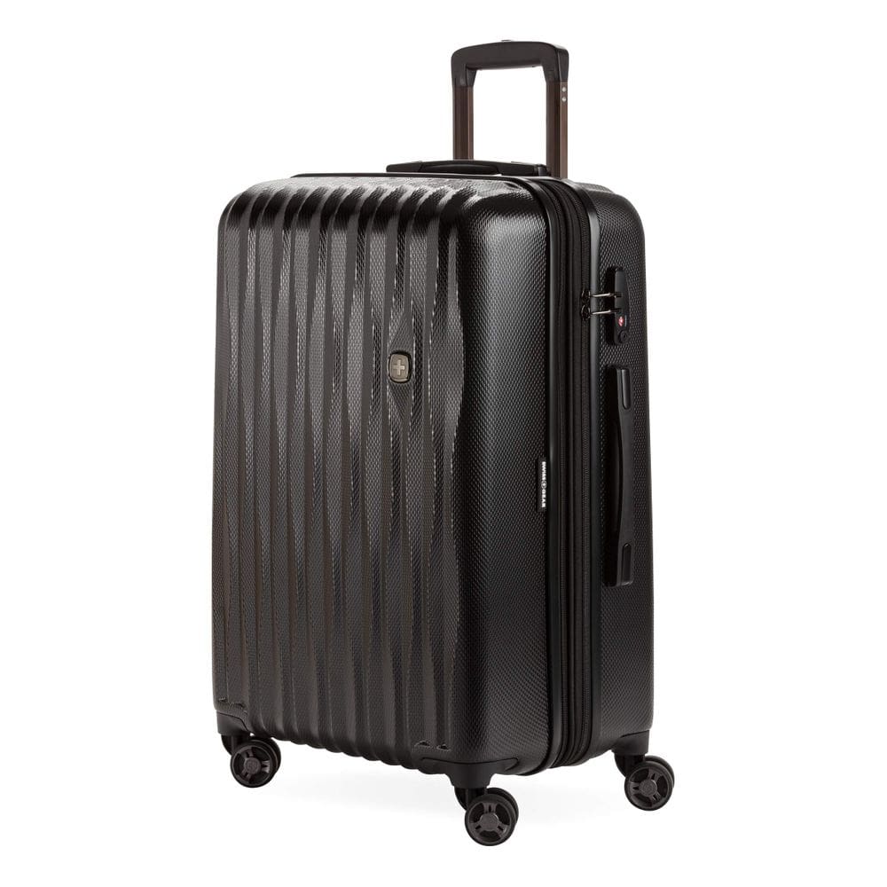 Bagagem SwissGear 7272 Energie expansível de 24 polegadas preta