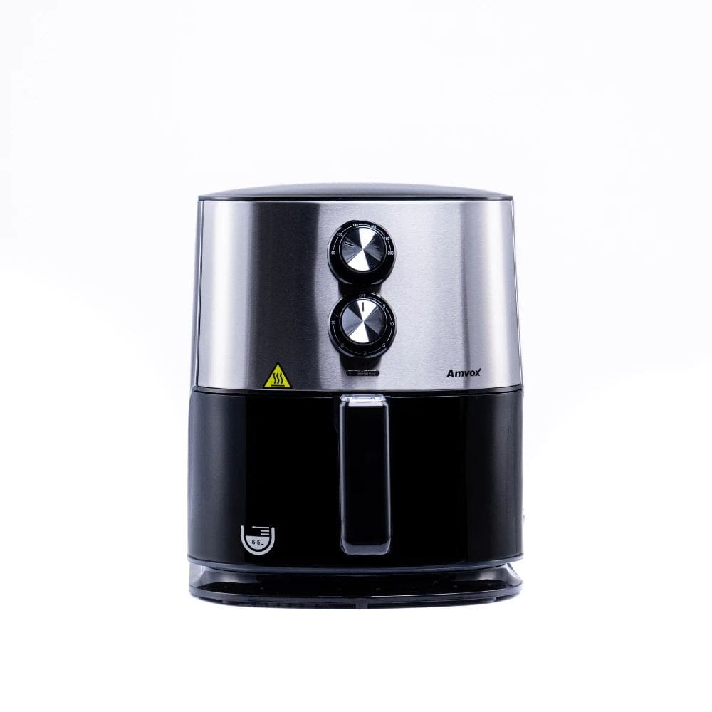 Fritadeira Elétrica Sem Oléo Air Fryer Amvox 6,5L Com Timer e Temperatura Ajustável
