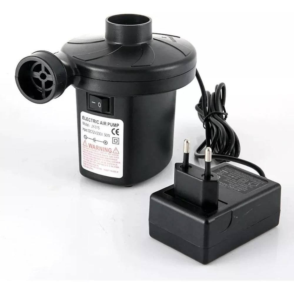 Inflador Elétrico Compressor p/ Bexiga, Colchão e Infláveis