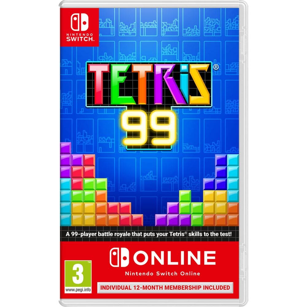 Jogo Nintendo Switch Tetris 99 + NSO com assinatura de 12 meses