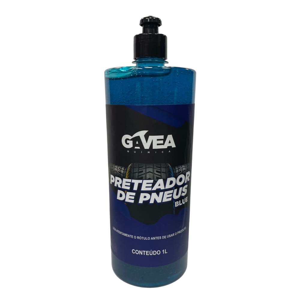 Preteador de Pneus Alto Brilho e Proteção Blue 1L Gávea