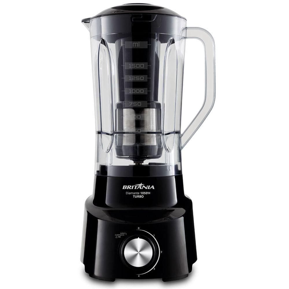 Liquidificador Britânia Diamante Preto 1050W 110V
