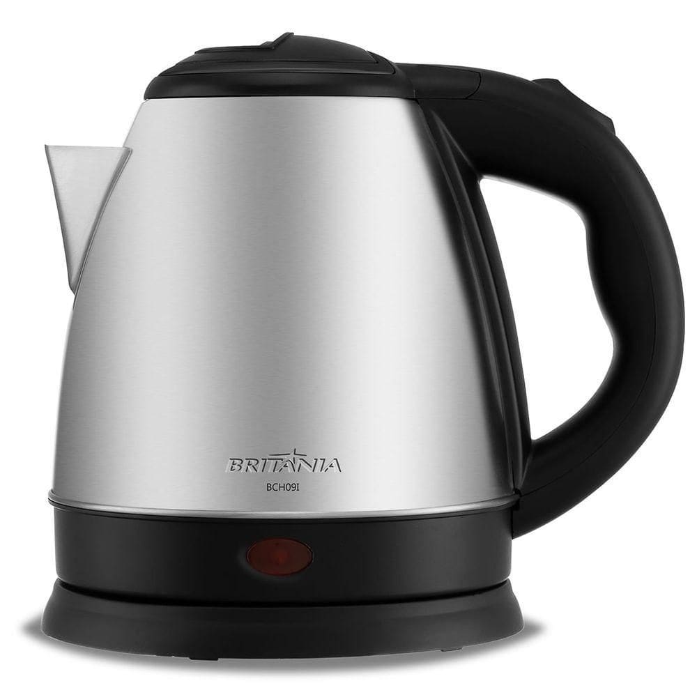 Chaleira Elétrica Britânia BCH09I 1,2LDesligamento Automático Inox 220V