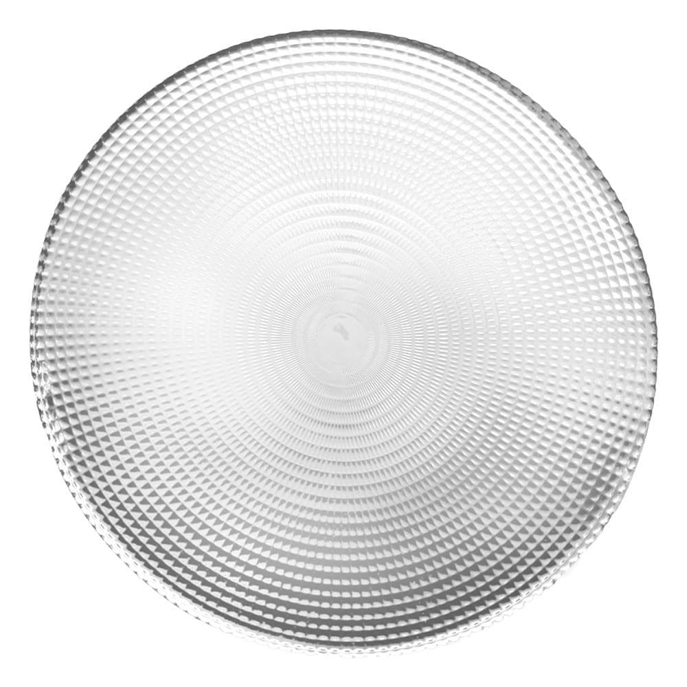 Prato de Vidro Sobremesa 18cm Cazza