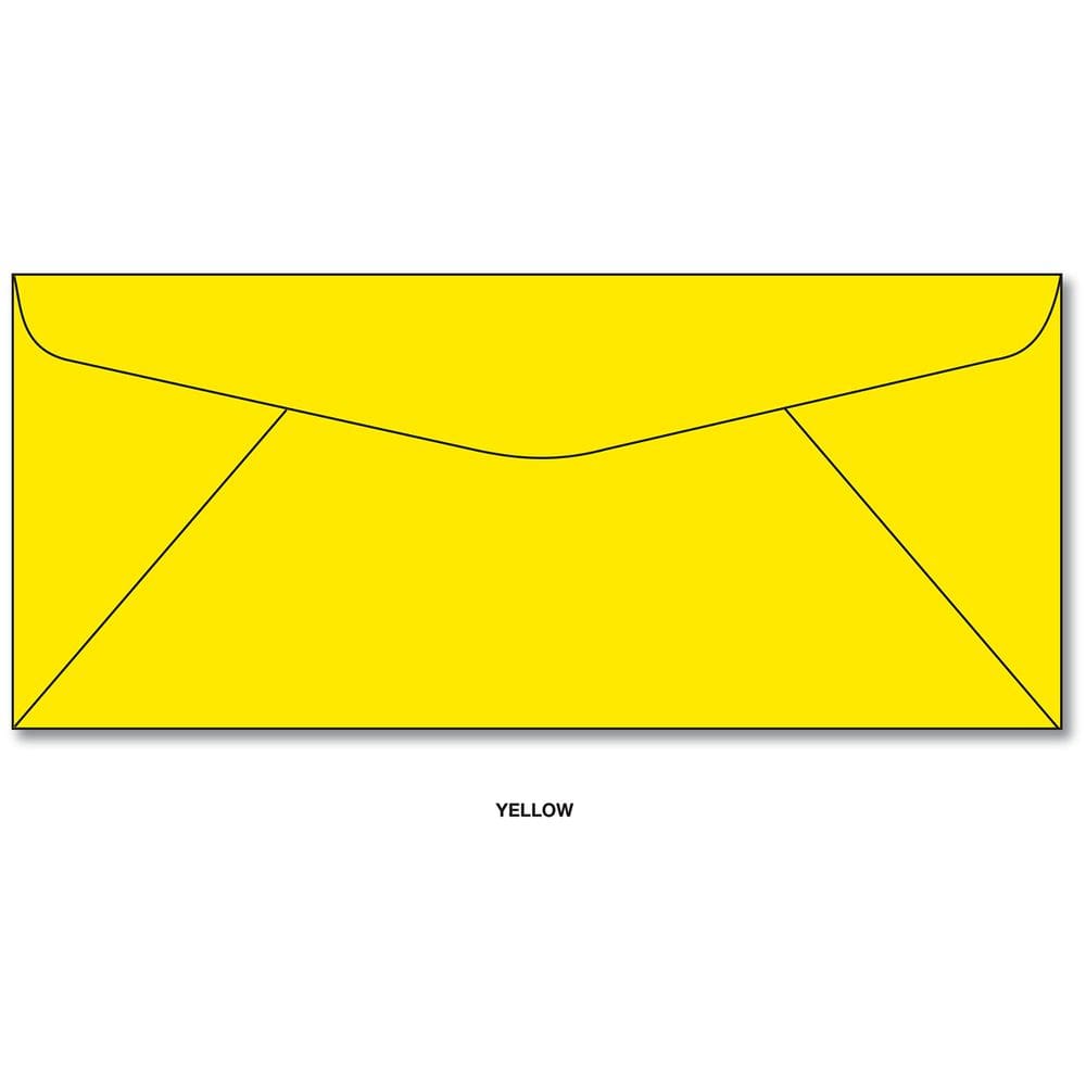 Envelopes S Superfine Printing Yellow #10, pacote 100