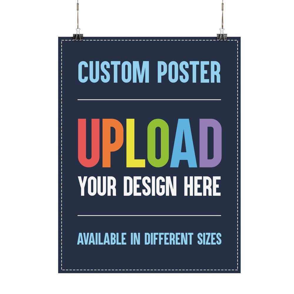 Impressão de pôster S: impressão superfina, design personalizado, 11 x 14 polegadas