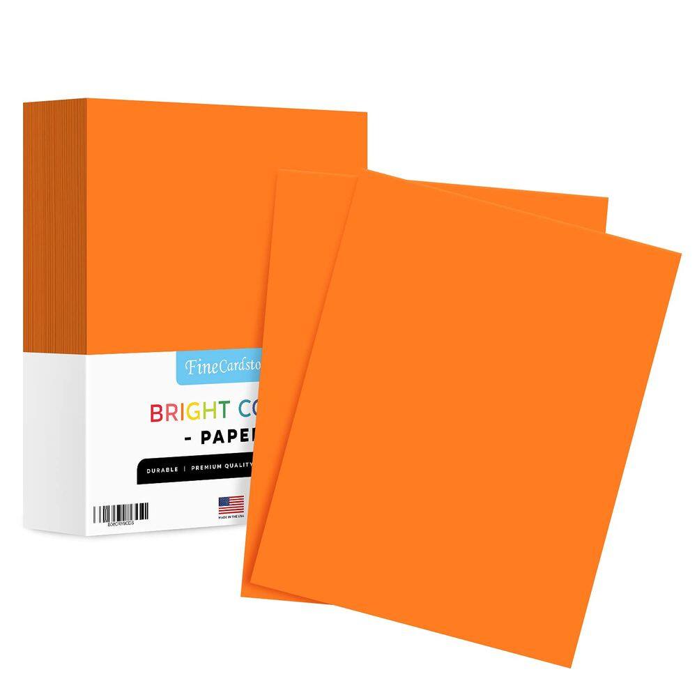 Papel colorido S Impressão superfina 8,5 x 11 polegadas - 1 resma