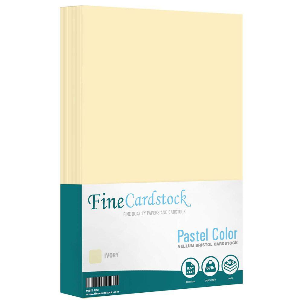 Papel de cartolina S Superfine Printing 67 Vellum Bristol 250 folhas