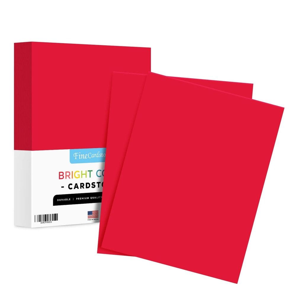 Papel cartolina S Impressão superfina 65 libras 8,5 x 11 polegadas 250 folhas