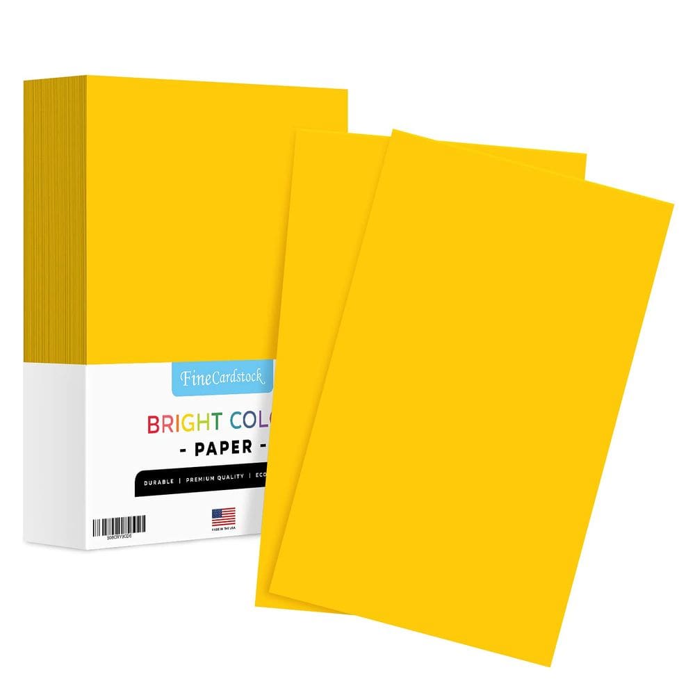 Papel colorido S Impressão superfina 8,5 x 14 polegadas 1 resma