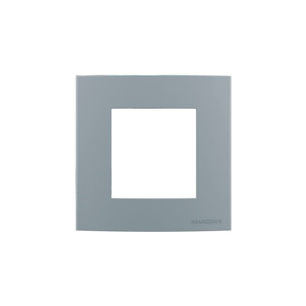 Placa com Suporte para Móveis MarGirius Sleek Colors 80x80 Cinza
