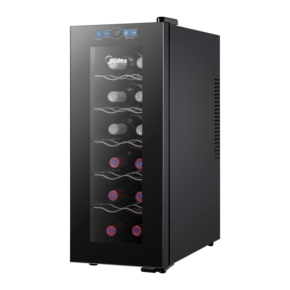 Adega Climatizada de Vinho 12 Garrafas Bivolt Midea