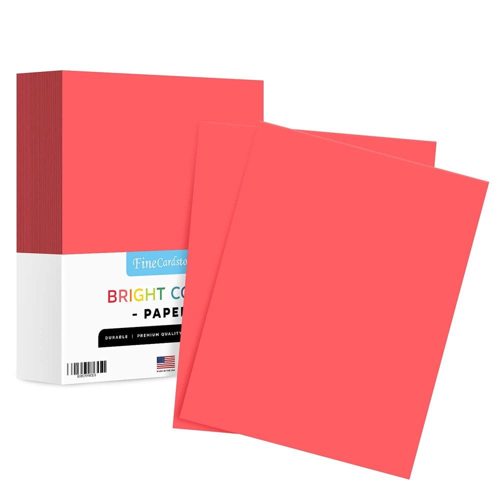 Papel colorido S Impressão superfina 8,5 x 11 (500 folhas)