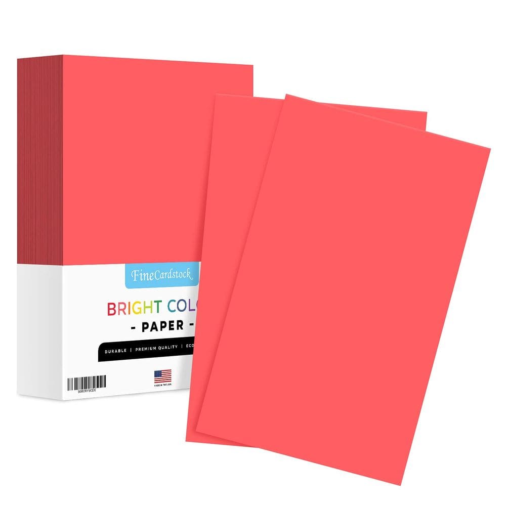 Papel colorido S Impressão superfina 8,5 x 14 polegadas 500 folhas