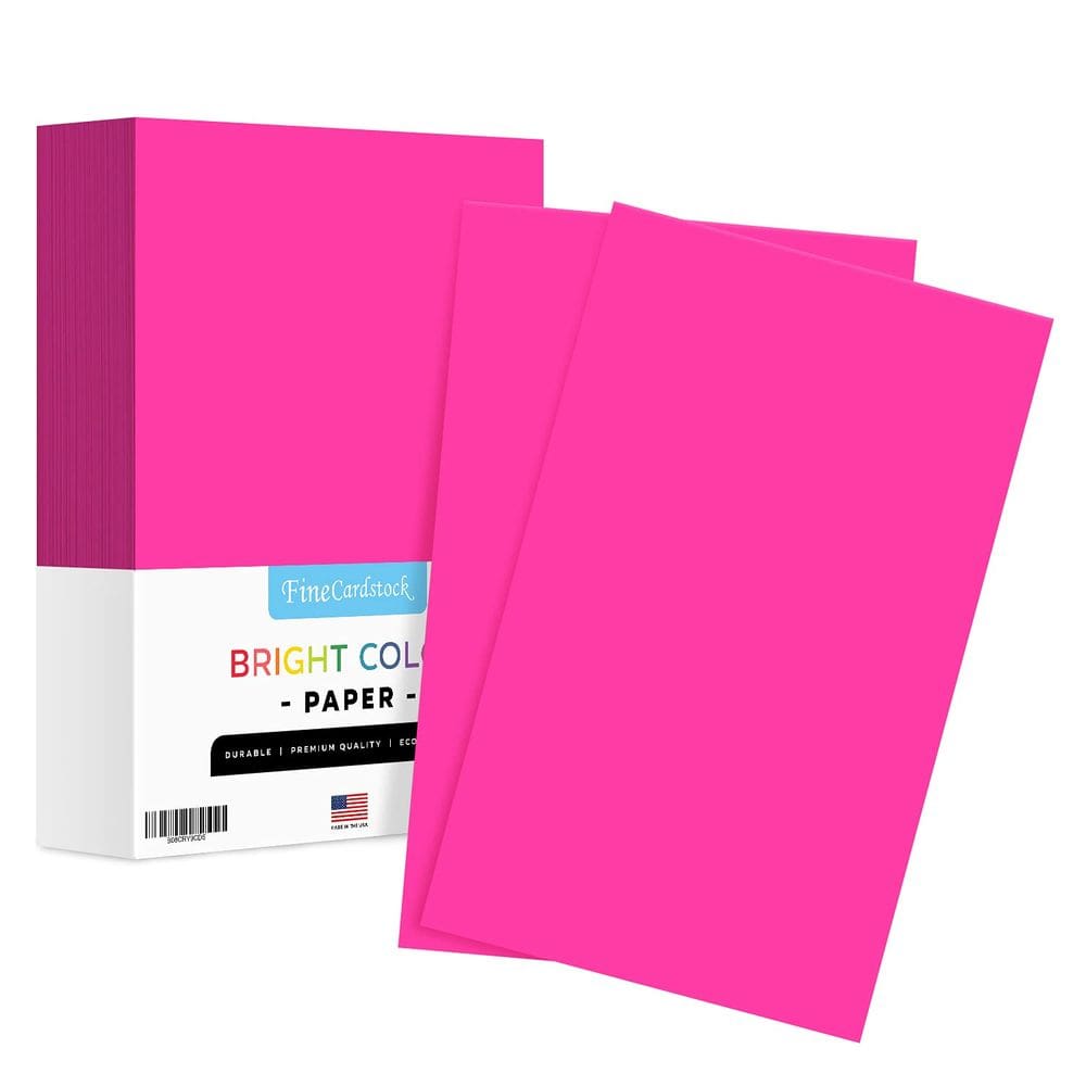 Papel colorido S Impressão superfina Fireball Fuchsia 8,5x14