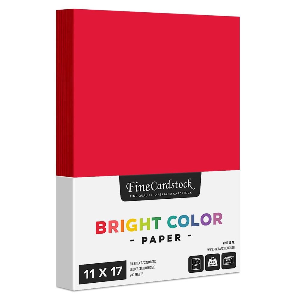 Papel colorido S Impressão superfina 11x17 90gsm 200 folhas