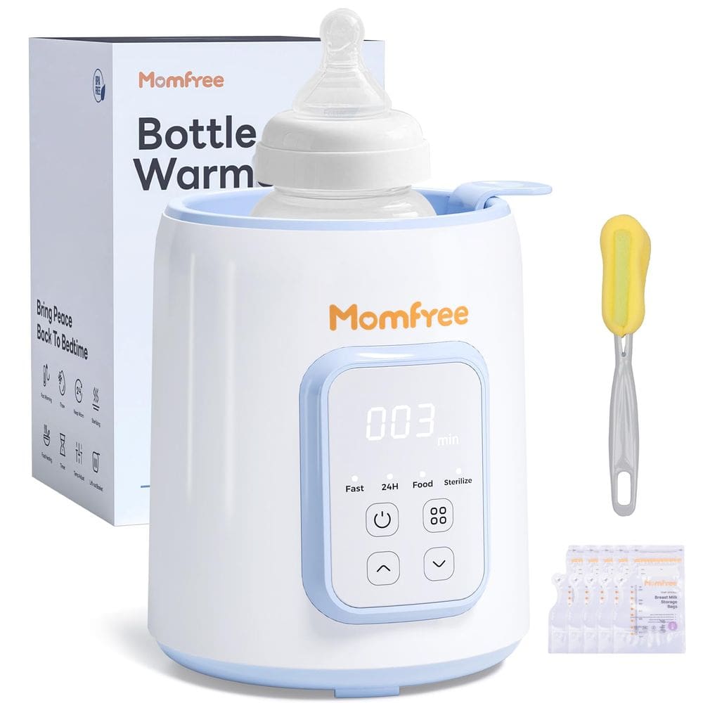 Aquecedor de mamadeiras Momfree 8 em 1 Fast para leite materno e fórmula