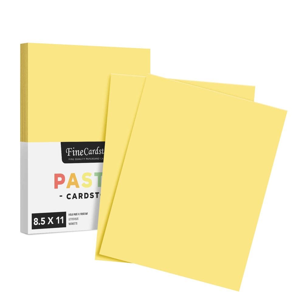 Papel de cartolina S Impressão superfina 8,5x11 199gsm 50 folhas