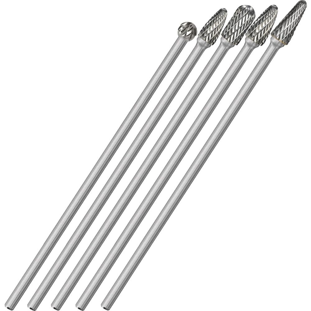 Conjunto de brocas de metal duro Sworker, 5 unidades de brocas de moagem de 6,2 cm de comprimento