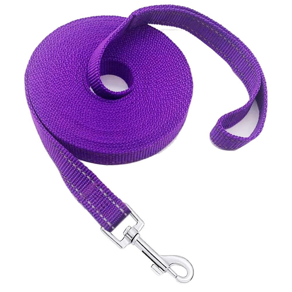 Training Dog Leash Mandao Reflective Nylon para cães pequenos e médios