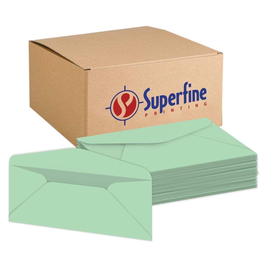 Envelopes comerciais S Superfine Printing Premium #10, pacote com 500