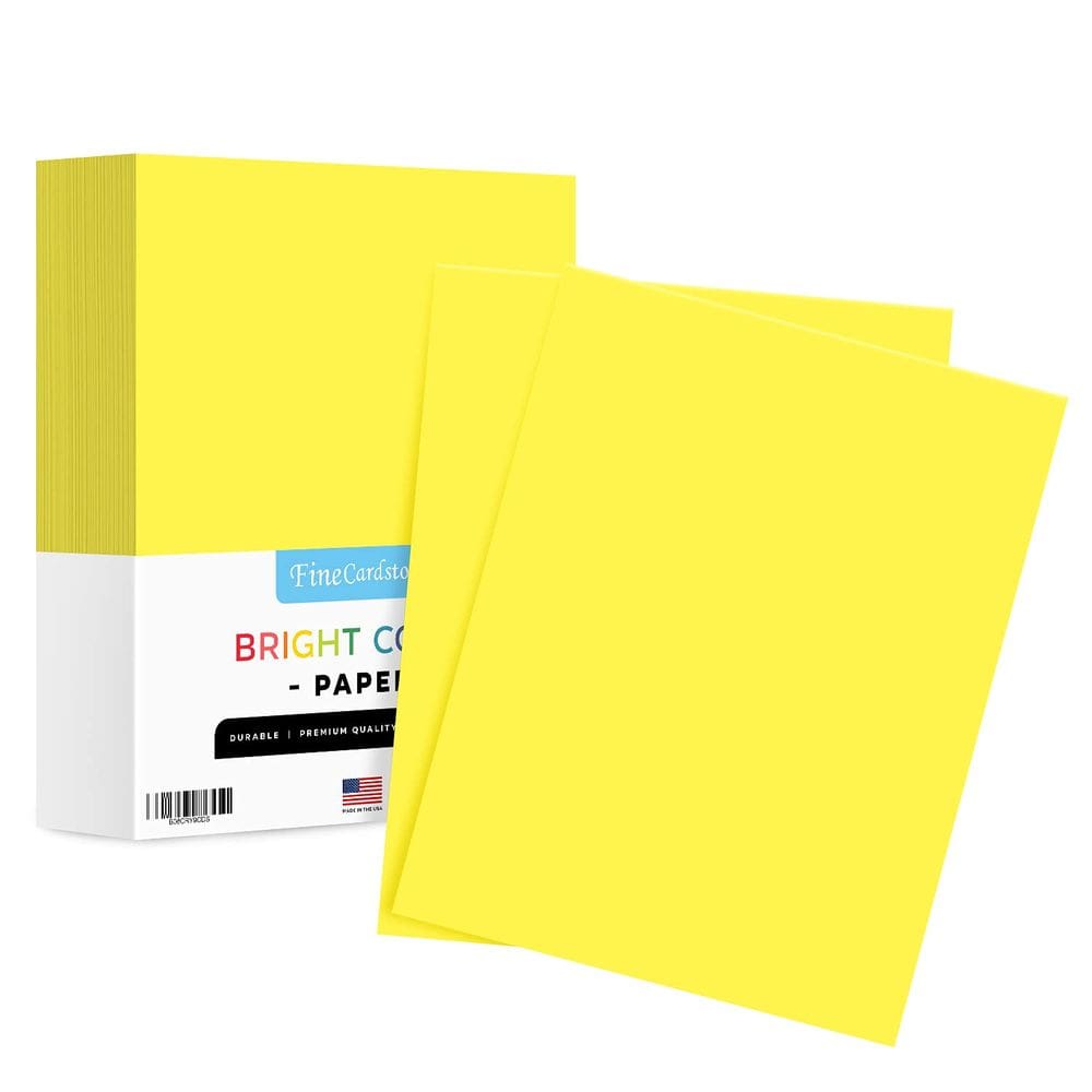 Papel colorido S Impressão superfina Ultra Lemon A4 90gsm 500 folhas