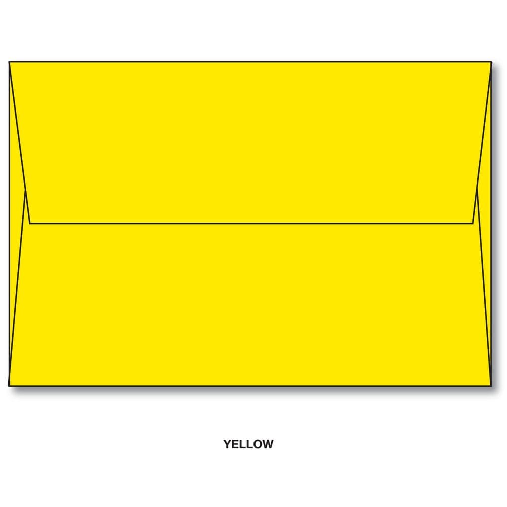 Envelopes S Superfine Printing Brite Hue A7 250 Amarelo