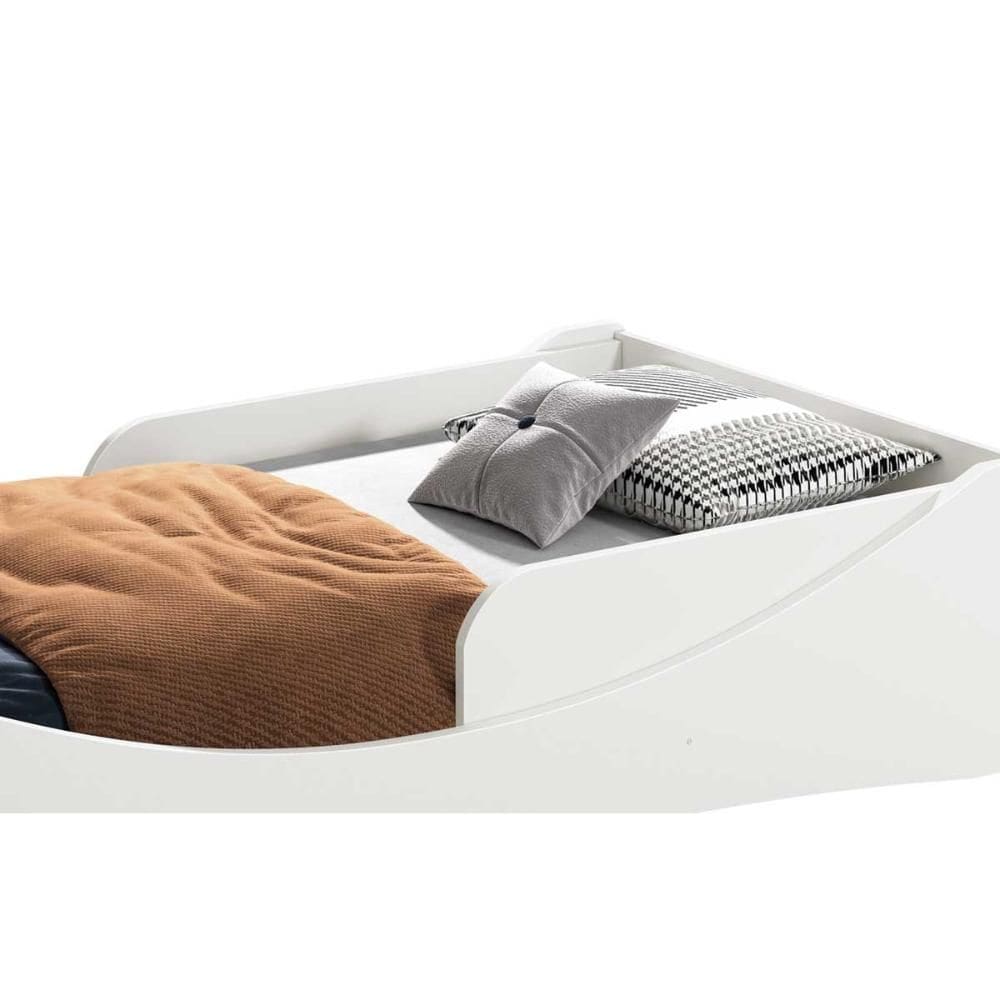 Kit 2 Proteções Laterais Para Cama Evolutiva Branco Reller