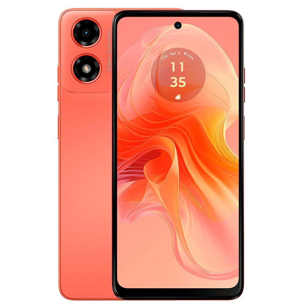 Smartphone Motorola Moto G04s XT2421 128GB DUAL CHIP 4GB RAM 6,6" Câm 50MP+Selfie 5MP
