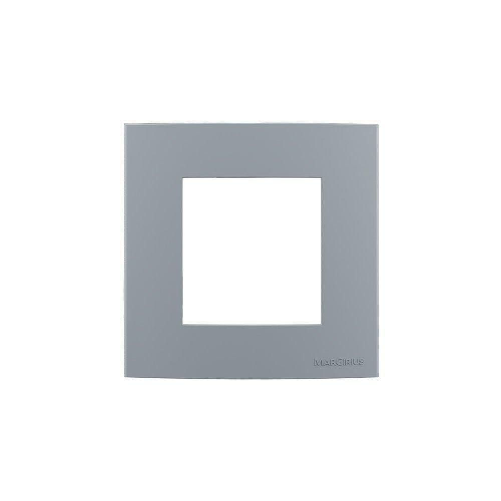 Placa Com Suporte Móveis Margirius Sleek Colors 80X80 Cinza
