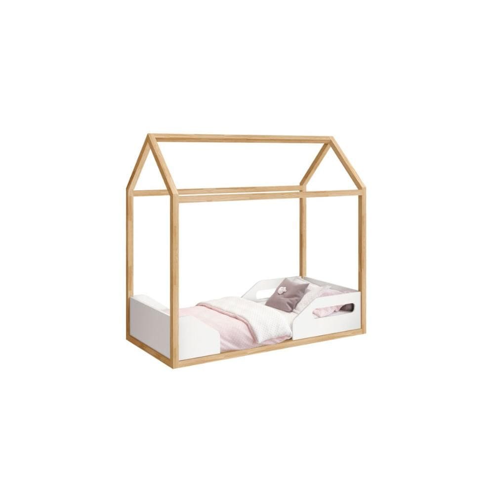 Mini Cama Montessoriana Zoe Reller Casinha Madeira Infantil