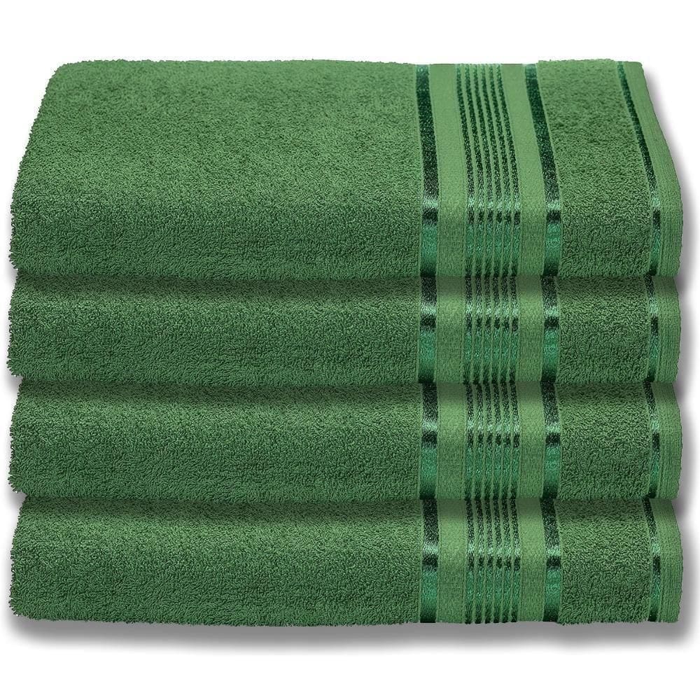 8 Toalhas Super Gigante Grossa Abraça O Corpão 80x180 Egito Verde