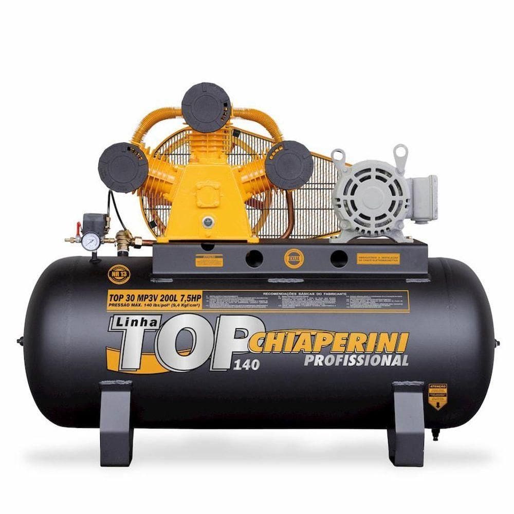 Compressor De Ar Média Pressão Aberto 7,5Hp 200L 009811