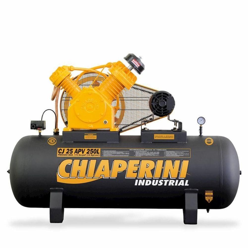 Compressor De Ar Alta Pressão Aberto 5Hp 250L 000696