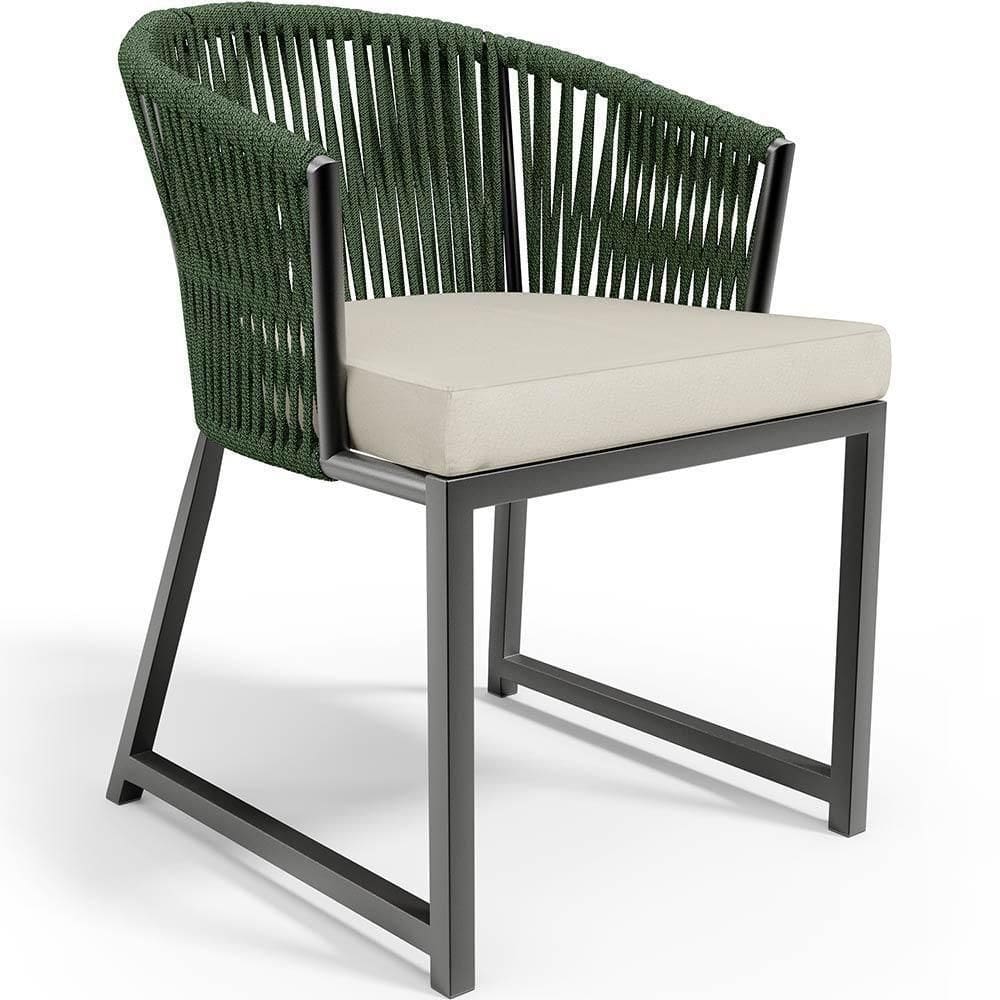 Cadeira Para Área Gourmet Cozinha Varanda Bethari D04 Verde