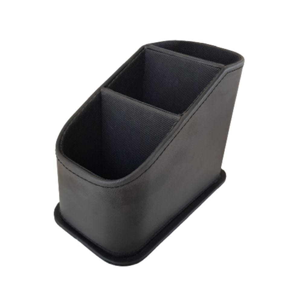 Porta Controles 3 Divisórias Preto